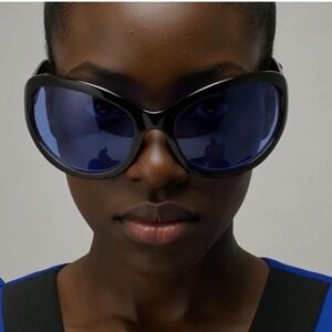 Vintage Cat Eye Sunglasses Women Oval Gradient Sun Glasses Female Shades Uv400